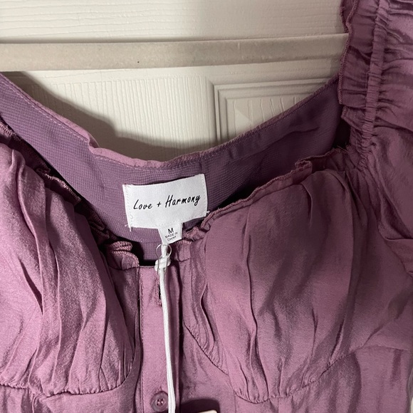 NEW Love Harmony button down dress purple lilac S;M;L womens - Picture 4 of 12